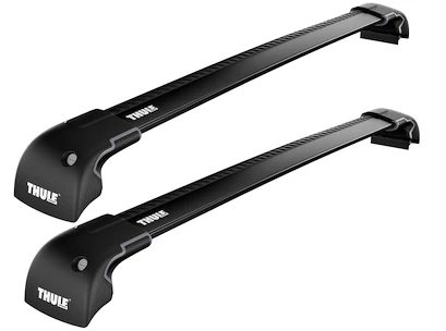 Bagażnik dachowy Thule WingBar Edge Black Jaguar XF Sportbrake 5-dr Estate ze zintegrowanymi relingami dachowymi 12-16