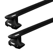 Bagażnik dachowy Thule z EVO WingBar Black Alfa Romeo Stelvio 5-dr SUV z gołym dachem 17-24