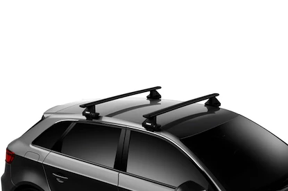 Bagażnik dachowy Thule z EVO WingBar Black Audi A1 5-dr Hatchback z gołym dachem 19+