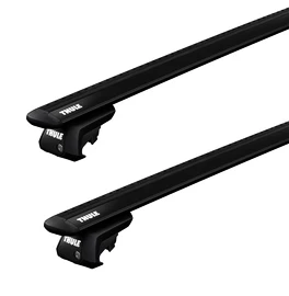 Bagażnik dachowy Thule z EVO WingBar Black Audi A4 Allroad 5-dr Estate z relingami dachowymi 16-23