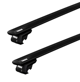 Bagażnik dachowy Thule z EVO WingBar Black Audi A4 Avant 5-dr Nieruchomość z relingami dachowymi 02-04