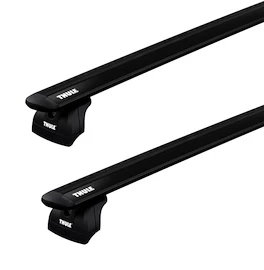 Bagażnik dachowy Thule z EVO WingBar Black Audi Q3 5-dr SUV ze zintegrowanymi relingami dachowymi 12-18