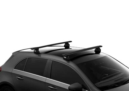 Bagażnik dachowy Thule z EVO WingBar Black Audi Q7 5-dr SUV ze zintegrowanymi relingami dachowymi 15+