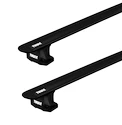 Bagażnik dachowy Thule z EVO WingBar Black BMW 1-series 3-dr Hatchback z punktami stałymi 07-11