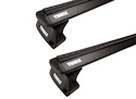 Bagażnik dachowy Thule z EVO WingBar Black BMW 2-Series Gran Tourer (F46) 5-dr MPV ze zintegrowanymi relingami dachowymi 15-22