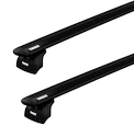 Bagażnik dachowy Thule z EVO WingBar Black BMW 5-Series Touring 5-dr Nieruchomość z punktami stałymi 01-03