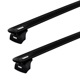 Bagażnik dachowy Thule z EVO WingBar Black BMW X1 (E84) 5-dr SUV ze zintegrowanymi relingami dachowymi 09-15