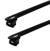 Bagażnik dachowy Thule z EVO WingBar Black Fiat Croma 5-dr Estate z punktami stałymi 05-11