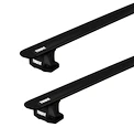 Bagażnik dachowy Thule z EVO WingBar Black GMC Hummer EV 4-dr Pickup z punktami stałymi 22+