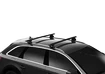 Bagażnik dachowy Thule z EVO WingBar Black Holden Insignia Country Tourer 5-dr Estate ze zintegrowanymi relingami dachowymi 18-24