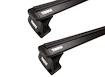 Bagażnik dachowy Thule z EVO WingBar Black Honda Vezel 5-dr SUV ze zintegrowanymi relingami dachowymi 14-21