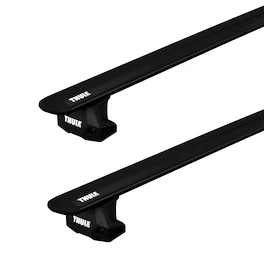 Bagażnik dachowy Thule z EVO WingBar Black Mitsubishi L200 4-dr Pickup z punktami stałymi 2024