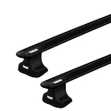 Bagażnik dachowy Thule z EVO WingBar Black Mitsubishi Pajero TR4 5-dr SUV z gołym dachem 02-07