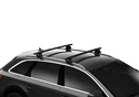 Bagażnik dachowy Thule z EVO WingBar Black Subaru Outback 5-dr Estate ze zintegrowanymi relingami dachowymi 03-07