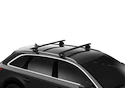 Bagażnik dachowy Thule z EVO WingBar Black Vauxhall Astra Sports Tourer (L) 5-dr Estate ze zintegrowanymi relingami dachowymi 22-24