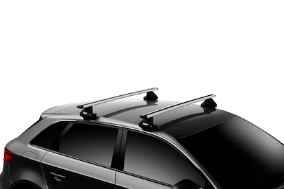 Bagażnik dachowy Thule z EVO WingBarem BMW X1 (F48) 5-dr SUV z gołym dachem 16-22