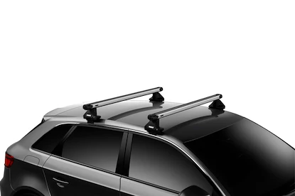 Bagażnik dachowy Thule z SlideBarem Audi A3 Sportback (8P) 5-dr Hatchback z gołym dachem 04-12