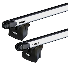 Bagażnik dachowy Thule z SlideBarem Jeep Commander (Standard Crossbars) 5-dr SUV z T-Profilem 06+