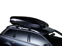 Bagażnik dachowy Thule z WingBarem Black Peugeot 406 5-dr Estate z relingami dachowymi 00-04