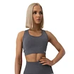 Biustonosz damski GymBeam  FLO Sports Bra Grey