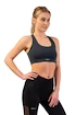 Biustonosz damski Nebbia  Active Sports Bra with medium impact 413 dark grey XS