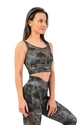 Biustonosz damski Nebbia  ECO Mesh Sports Bra “Breathe” 411 camo green