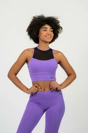 Biustonosz damski Nebbia FIT Activewear Padded Sports Bra purple