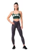 Biustonosz damski Nebbia Hero Classic Hero sports bra dark green