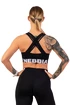 Biustonosz damski Nebbia  Medium Impact Cross Back Sports Bra 410 black