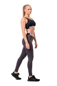 Biustonosz damski Nebbia  Smart zip sports bra black