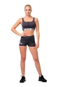 Biustonosz damski Nebbia  Smart zip sports bra marron