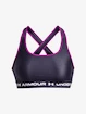 Biustonosz damski Under Armour  Crossback Mid Bra-GRY