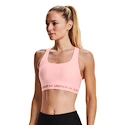 Biustonosz damski Under Armour  Crossback Mid Bra pink S