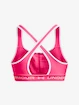 Biustonosz damski Under Armour  Crossback Mid Bra-PNK