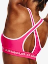 Biustonosz damski Under Armour  Crossback Mid Bra-PNK