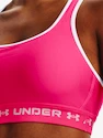 Biustonosz damski Under Armour  Crossback Mid Bra-PNK