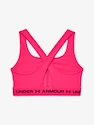 Biustonosz damski Under Armour  Crossback Mid Bra-PNK