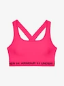 Biustonosz damski Under Armour  Crossback Mid Bra-PNK