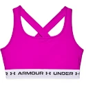 Biustonosz damski Under Armour  Crossback Mid Bra-PNK M