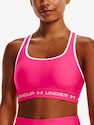 Biustonosz damski Under Armour  Crossback Mid Bra-PNK XS