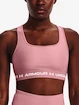 Biustonosz damski Under Armour  Crossback Mid Bra-PNK XS