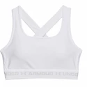 Biustonosz damski Under Armour  Crossback Mid Bra-WHT