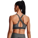 Biustonosz damski Under Armour  Crossback Mid Heather Bra grey