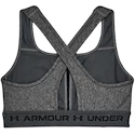 Biustonosz damski Under Armour  Crossback Mid Heather Bra grey