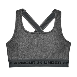 Biustonosz damski Under Armour Crossback Mid Heather Bra grey