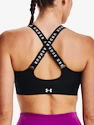 Biustonosz damski Under Armour  Infinity High Bra Zip-BLK