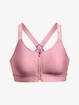 Biustonosz damski Under Armour  Infinity High Bra Zip-PNK