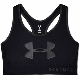 Biustonosz damski Under Armour Mid Keyhole Graphic-BLK