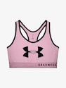 Biustonosz damski Under Armour   Mid Keyhole Graphic-PNK