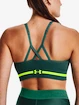 Biustonosz damski Under Armour  Seamless Low Long Bra-GRN